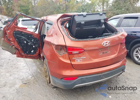 2015 Hyundai Santa Fe Sport 2.4L from USA, damaged, VIN 5XYZT3LB5FG270423